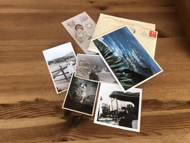 Fotografías, cartas o postales